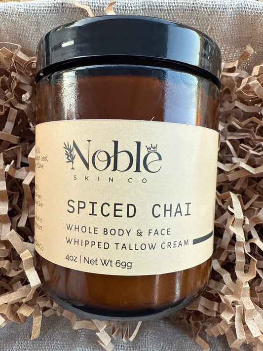 Spiced Chai Whipped Tallow Face Cream