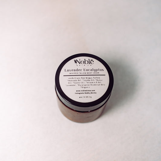 Lavender Eucalyptus Whipped Tallow Body Cream