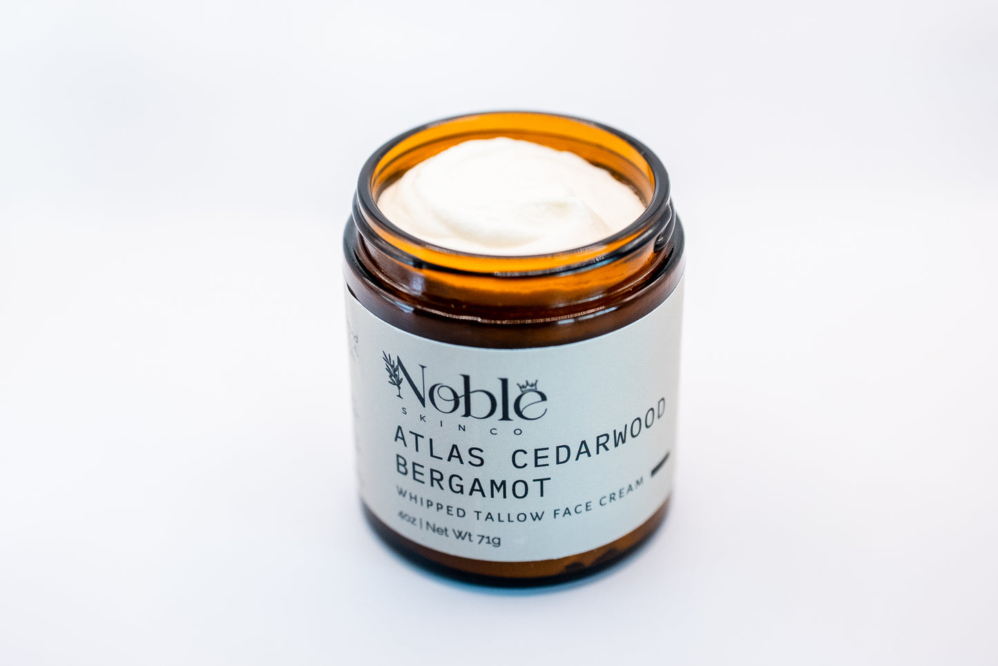 Atlas Cedarwood Bergamot Whipped Tallow Face & Body Cream