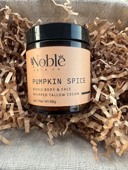 Pumpkin Spice Whipped Tallow Face Cream