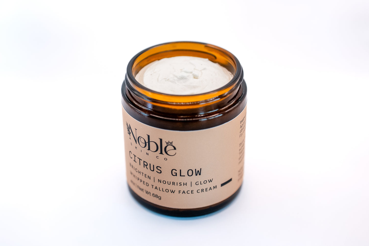Citrus Glow Whipped Tallow Face & Body Cream