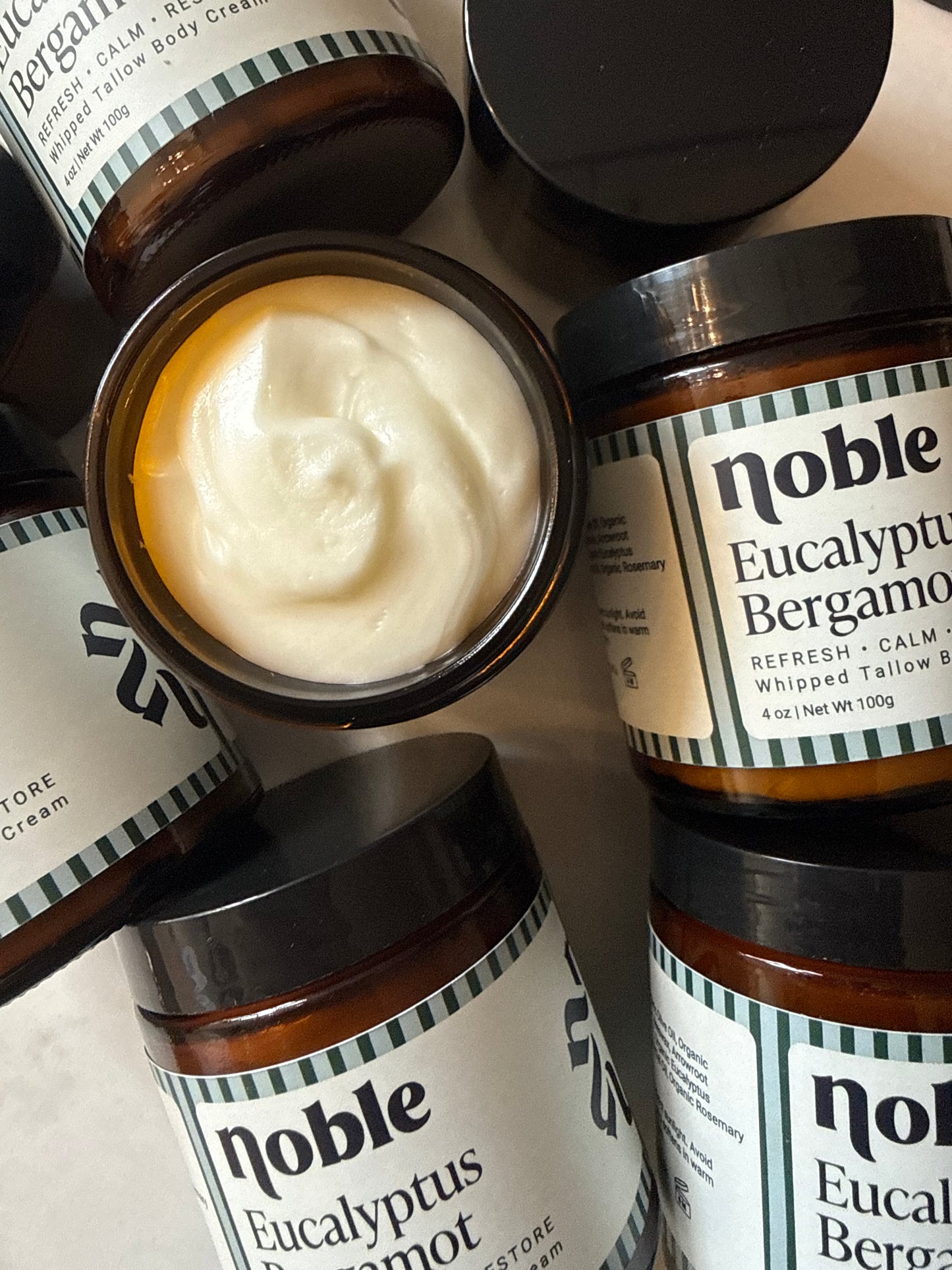 Eucalyptus Bergamot Tallow Body Cream