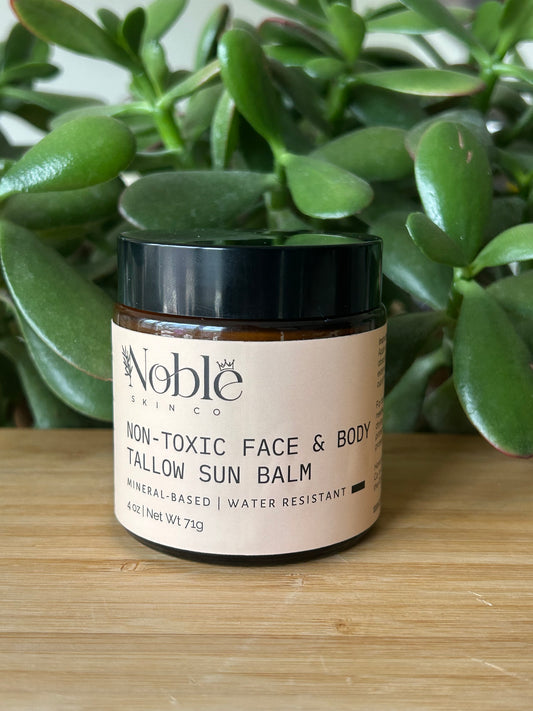 Non-Toxic Face & Body Tallow Sun Balm