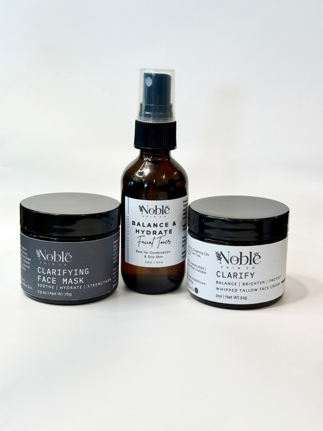 Clarifying Clear Skin (Oily and Acne-Prone) Basics Bundle