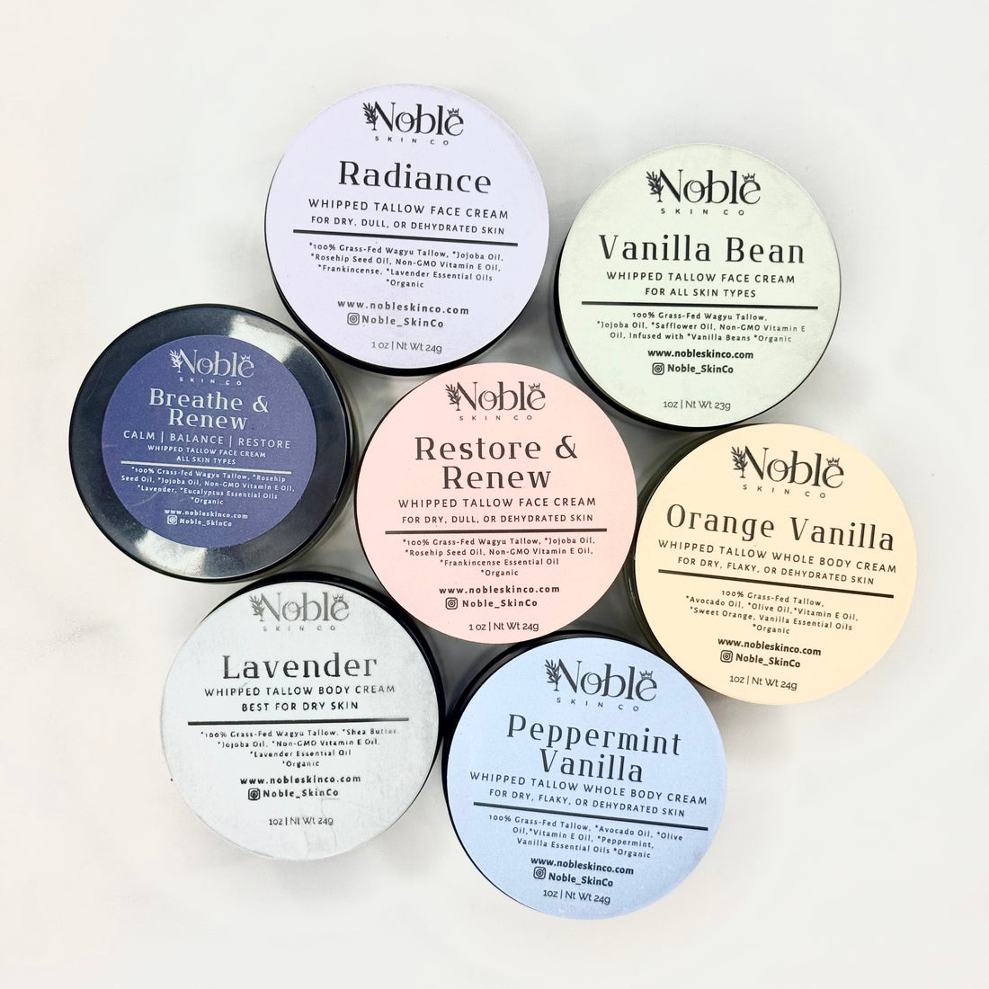 Tallow Sampler Pack