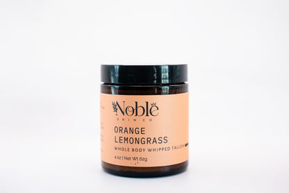 Orange Lemongrass Whipped Tallow Whole Body Cream