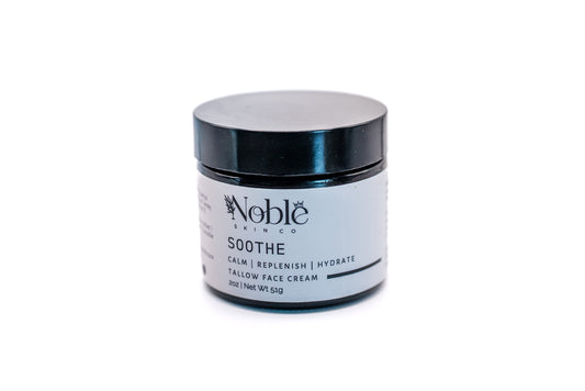 Soothe Tallow Face Cream | Calm, Restore & Hydrate Sensitive Skin