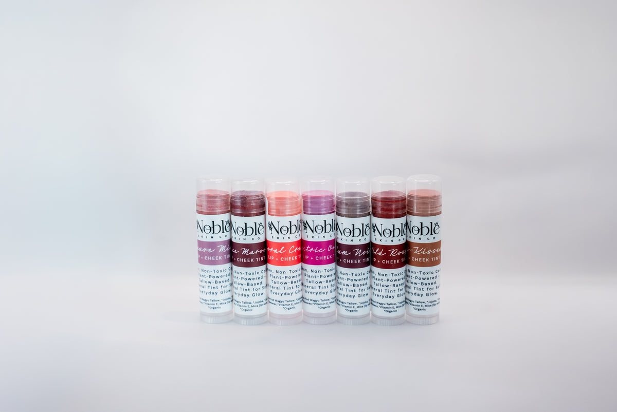 Tinted Tallow Lip Balm + Cheek Stain