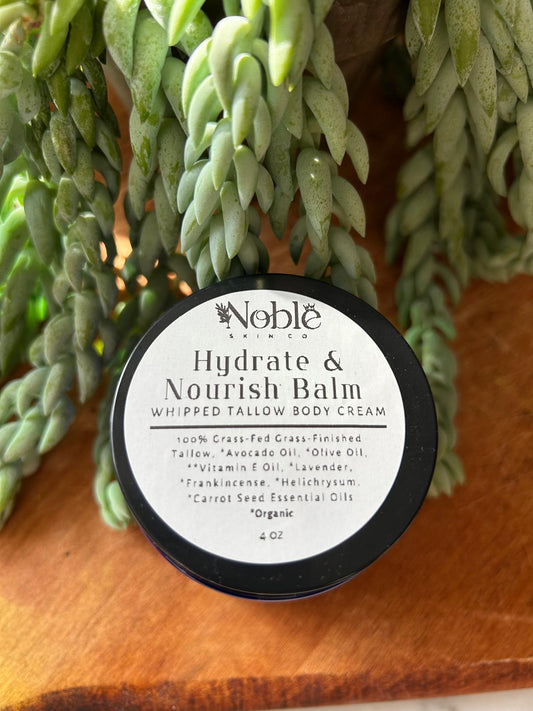 Hydrate & Nourish Balm - Whole Body Whipped Tallow Cream