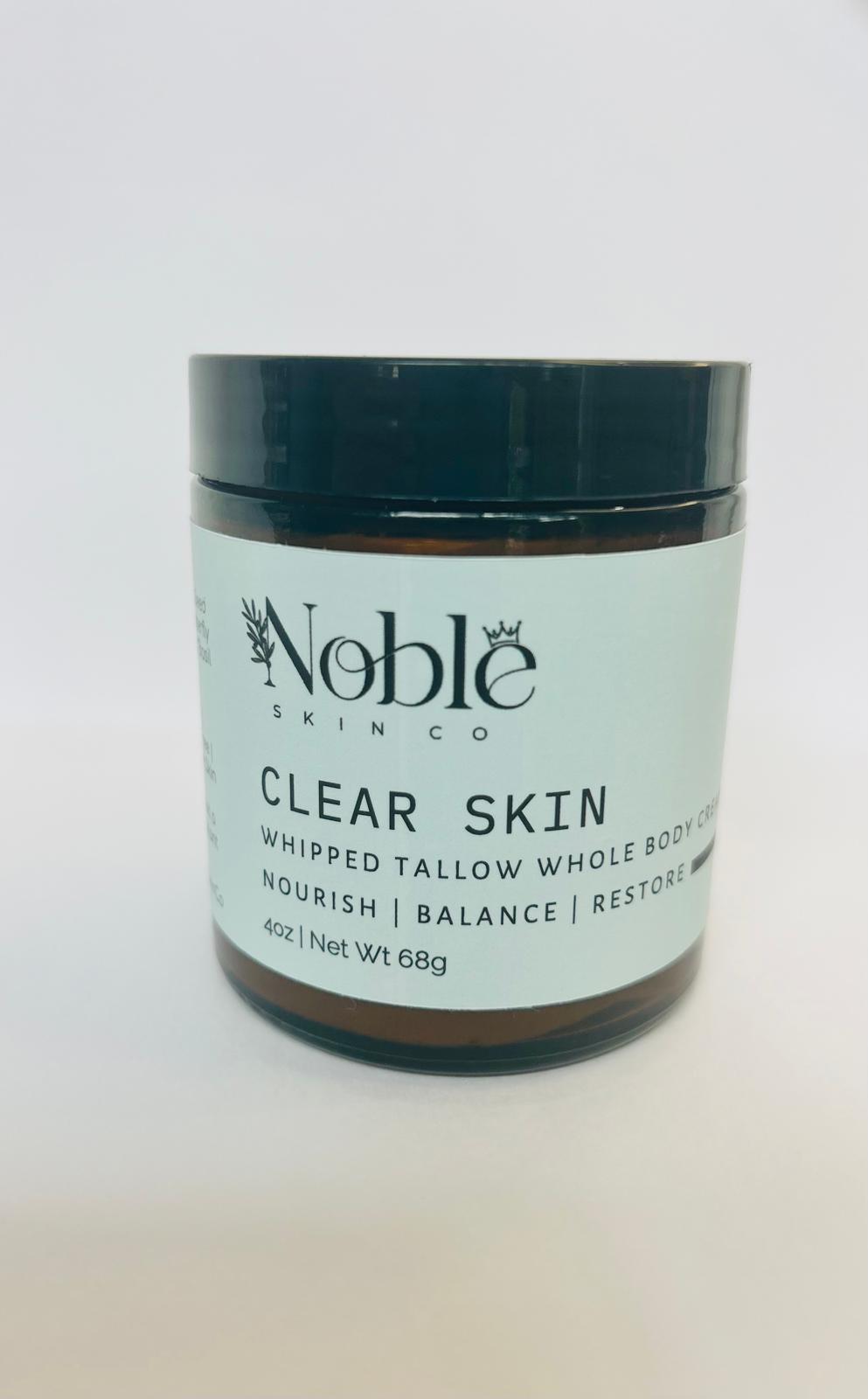 Clear Skin Whipped Tallow Face & Body Cream