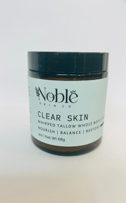 Clear Skin Whipped Tallow Face & Body Cream