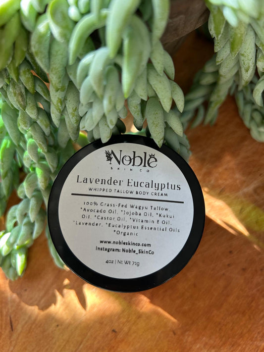 Lavender Eucalyptus Whipped Tallow Body Cream