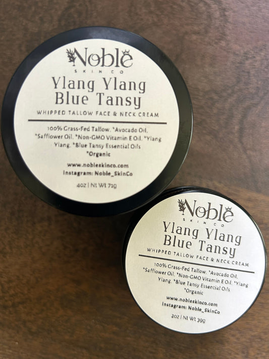 Ylang Ylang + Blue Tansy Whipped Face Tallow (Limited Edition)