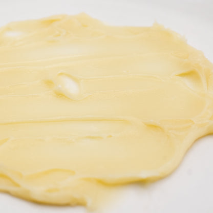 Pale golden tallow texture.