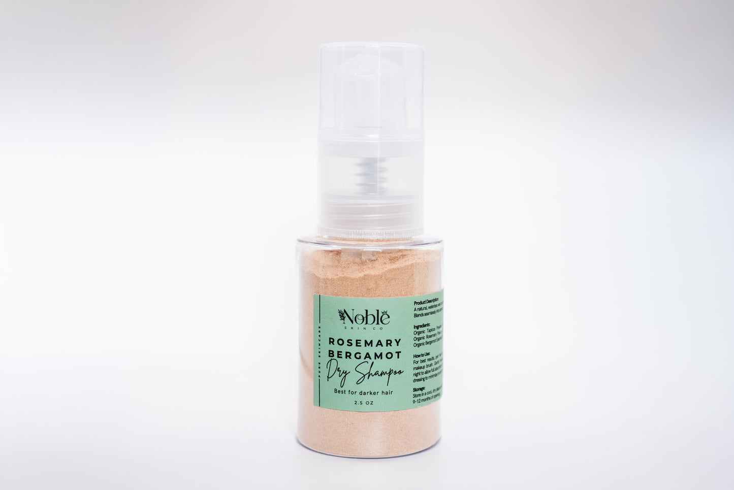 Herbal Dry Shampoo – Naturally Fresh (Light & Dark Hair)