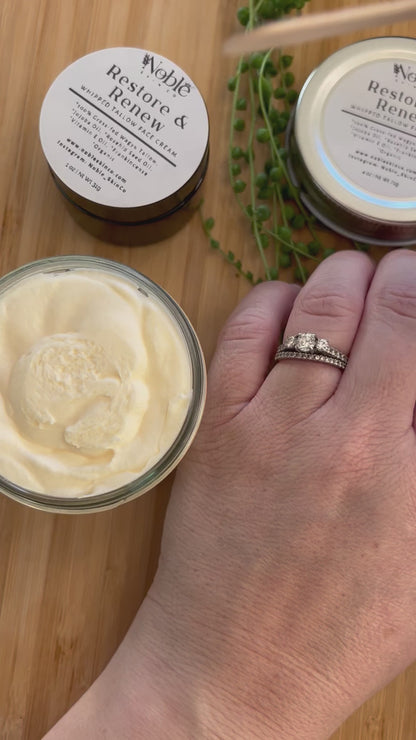 Restore & Renew tallow balm by Noble Skin Co.