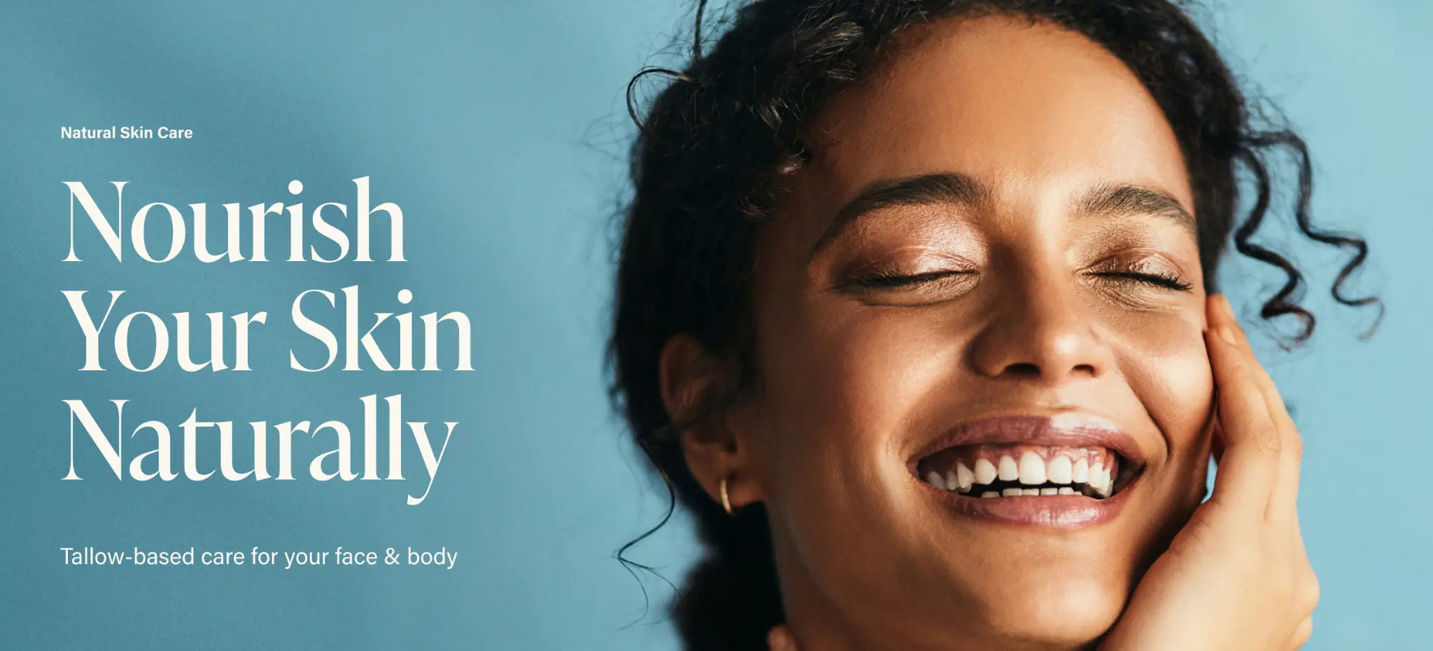 Nourish your skin naturally with tallow-based care for face and body
